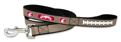 Washington State Cougars Reflective Football Leash - S