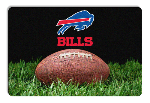 Buffalo Bills Pet Bowl Mat Classic Football Size Large