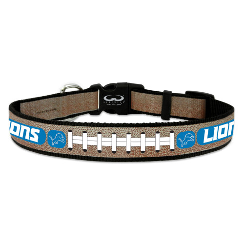 Detroit Lions Reflective Medium Football Collar