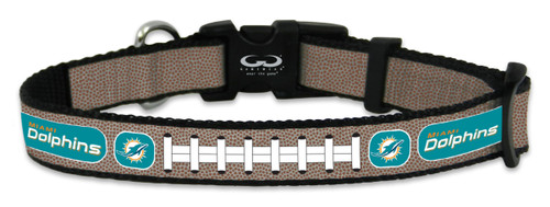 Miami Dolphins Reflective Small Football Collar