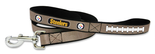 Pittsburgh Steelers Pet Leash Reflective Football Size Small