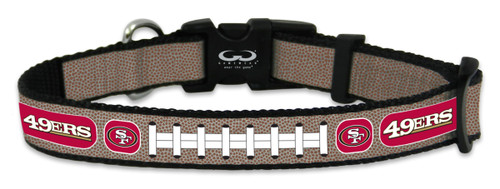 San Francisco 49ers Reflective Toy Football Collar