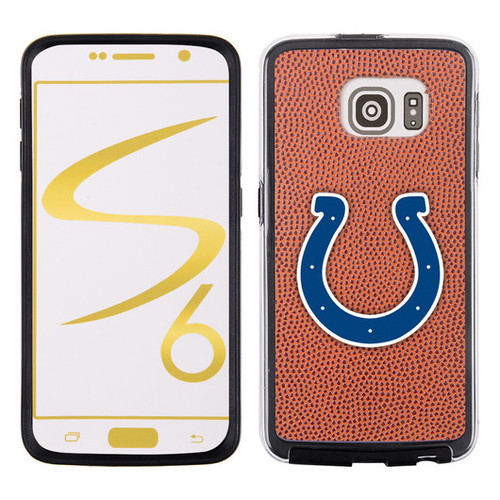 Indianapolis Colts Classic NFL Football Pebble Grain Feel Samsung Galaxy S6 Case -