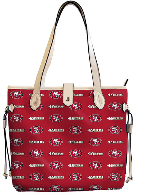 San Francisco 49ers Patterned Tote