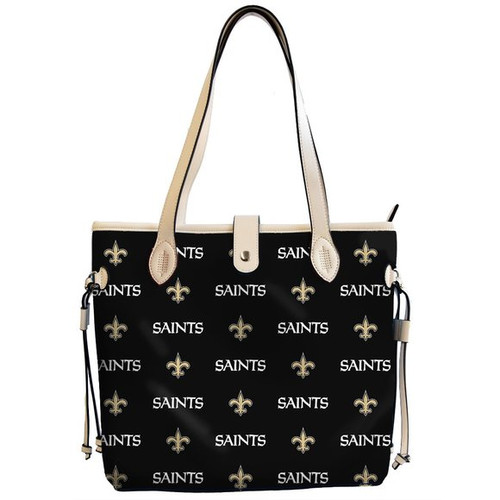 New Orleans Saints Patterned Tote