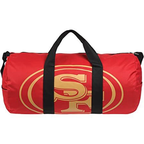 San Francisco 49ers Vessel Barrel Duffle Bag