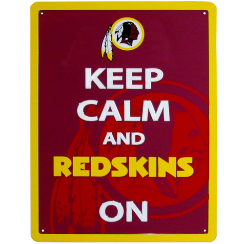 Washington Redskins Keep Calm Sign