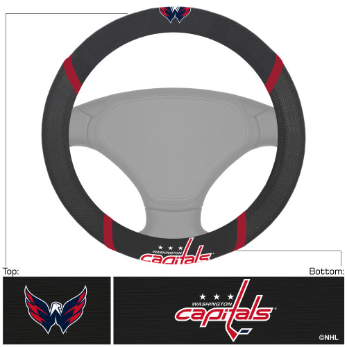 NHL - Washington Capitals Steering Wheel Cover 15"x15"