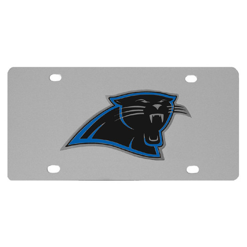 Carolina Panthers Steel License Plate