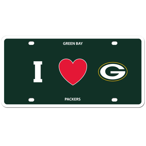 Green Bay Packers Styrene License Plate