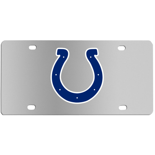 Indianapolis Colts Steel License Plate Wall Plaque