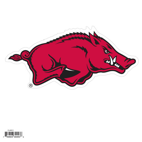 Arkansas Razorbacks 8 inch Logo Magnets