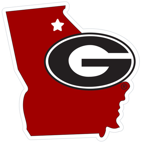 Georgia Bulldogs Home State 11 Inch Magnet