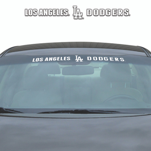 Los Angeles Dodgers Windshield Decal Primary Logo and Team Wordmark