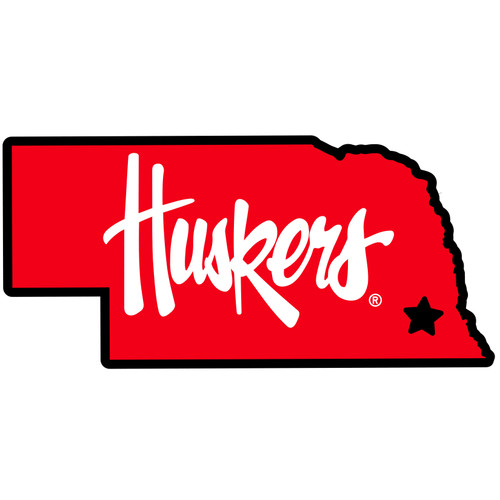 Nebraska Cornhuskers Home State 11 Inch Magnet