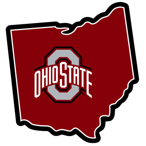 Ohio St. Buckeyes Home State 11 Inch Magnet