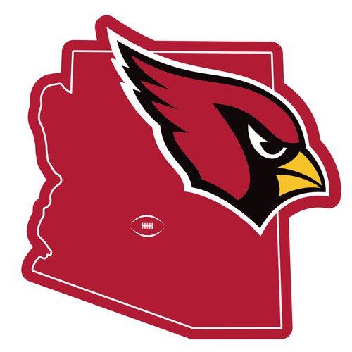 Arizona Cardinals Home State 11 Inch Magnet