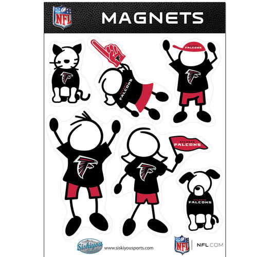 Atlanta Falcons Family Magnet Set