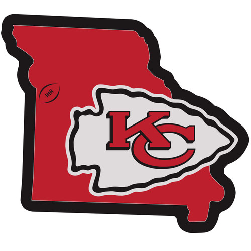 Kansas City Chiefs Home State 11 Inch Magnet