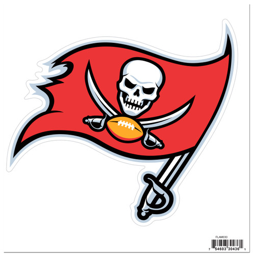 Tampa Bay Buccaneers 8 inch Logo Magnets
