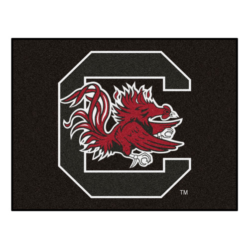 University of South Carolina - South Carolina Gamecocks All-Star Mat Gamecock G Primary Logo Black