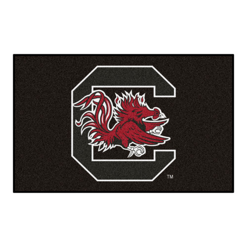 University of South Carolina - South Carolina Gamecocks Ulti-Mat Gamecock G Primary Logo Black