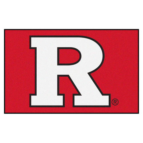 Rutgers University - Rutgers Scarlett Knights Ulti-Mat "Block R" Logo Red