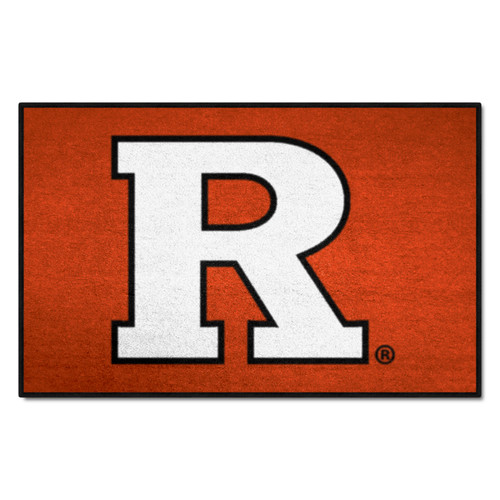 Rutgers University - Rutgers Scarlett Knights Starter Mat "Block R" Logo Red