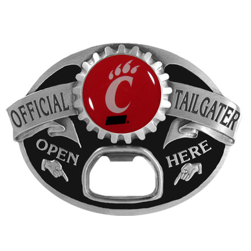 Cincinnati Bearcats Tailgater Belt Buckle