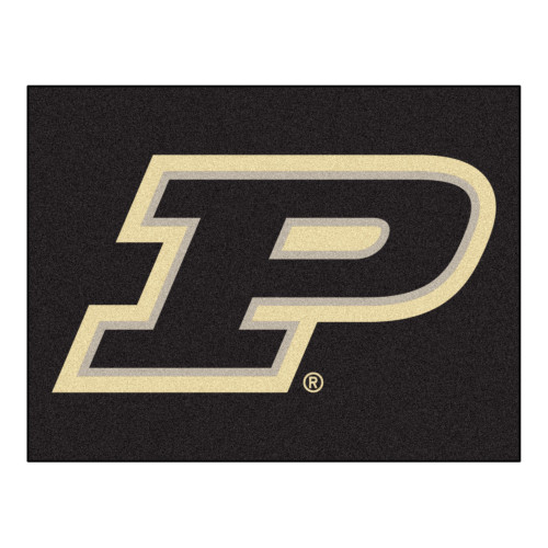 Purdue University - Purdue Boilermakers All-Star Mat P Primary Logo Black