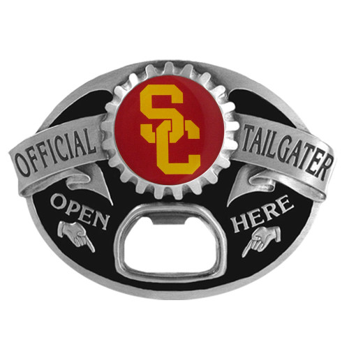 USC Trojans Tailgater Belt Buckle