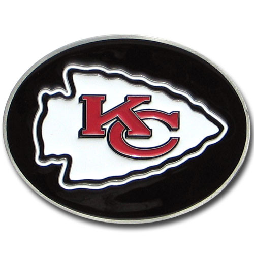 Kansas City Chiefs Logo Belt Buckle