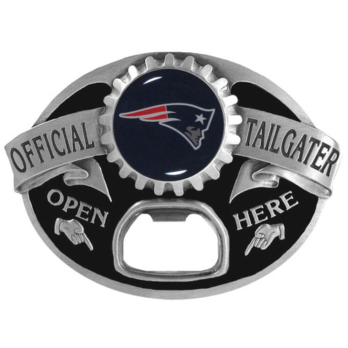 New England Patriots Tailgater Belt Buckle