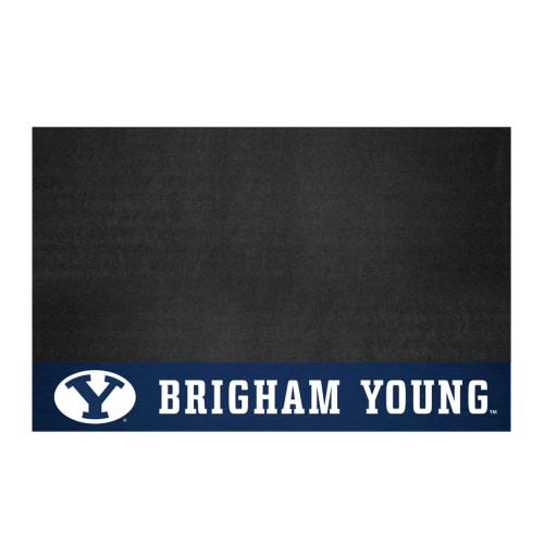 Brigham Young University - BYU Cougars Grill Mat "Oval Y" Logo Blue