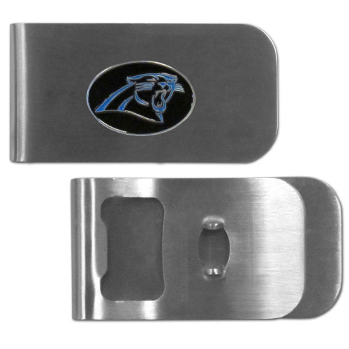 Carolina Panthers Bottle Opener Money Clip