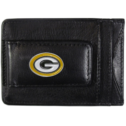 Green Bay Packers Leather Cash & Cardholder