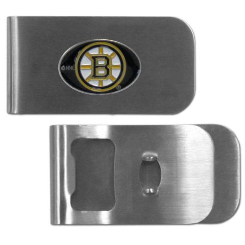 Boston Bruins® Bottle Opener Money Clip