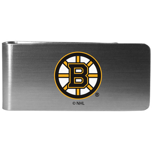 Boston Bruins® Steel Money Clip, Logo