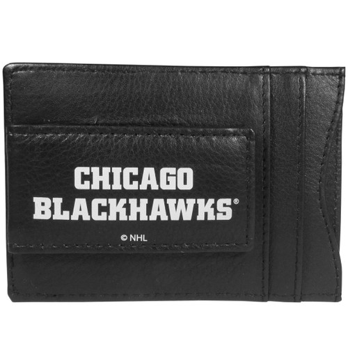 Chicago Blackhawks® Logo Leather Cash and Cardholder