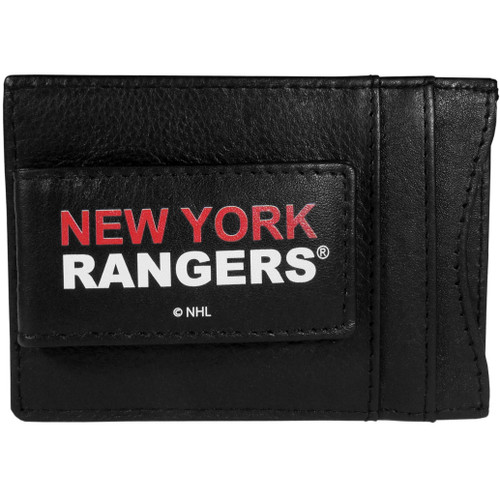 New York Rangers® Logo Leather Cash and Cardholder