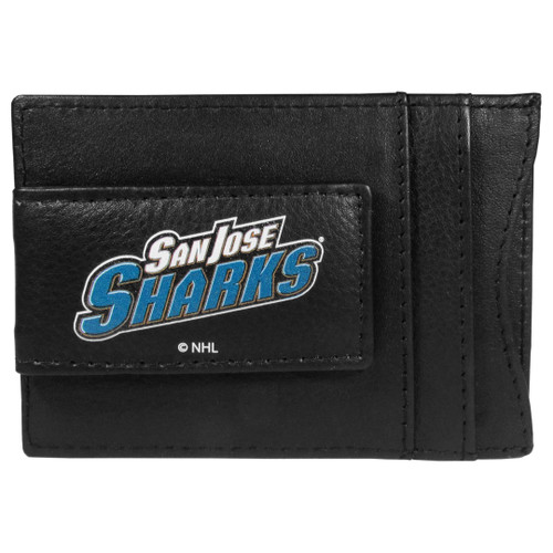 San Jose Sharks® Logo Leather Cash and Cardholder