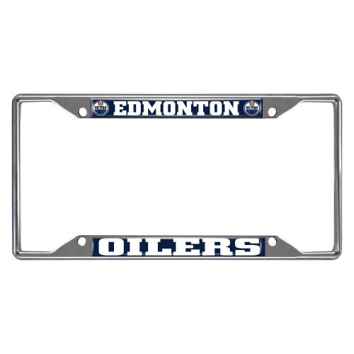 NHL - Edmonton Oilers License Plate Frame 6.25"x12.25"