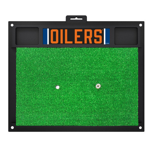 NHL - Edmonton Oilers Golf Hitting Mat 36" x 36"