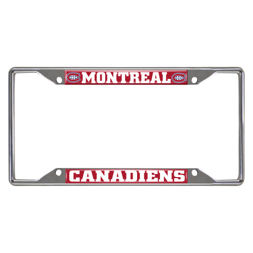 NHL - Montreal Canadiens License Plate Frame 6.25"x12.25"