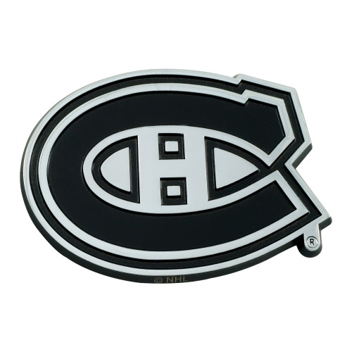 NHL - Montreal Canadiens Chrome Emblem 3"x3.2"