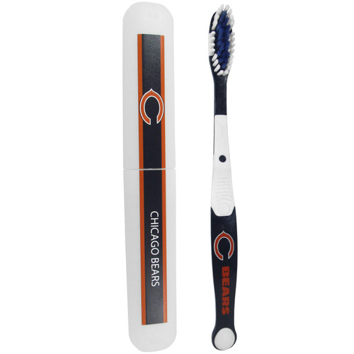 Chicago Bears Toothbrush and Travel Case