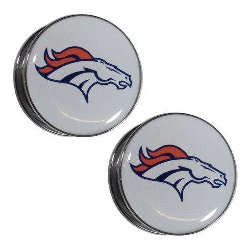 Denver Broncos Ear Gauge Pair 0G