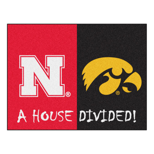 House Divided - Nebraska / Iowa - House Divided - Nebraska / Iowa House Divided House Divided Mat House Divided Multi