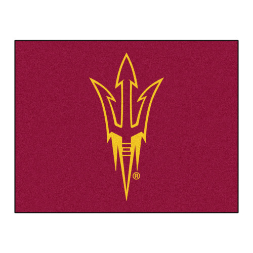 Arizona State University - Arizona State Sun Devils All-Star Mat "Pitchfork" Logo Maroon