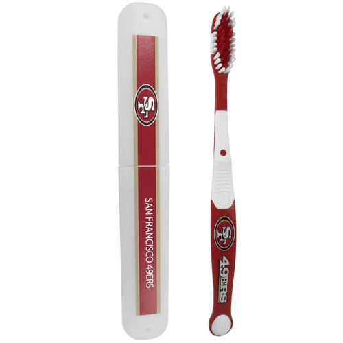 San Francisco 49ers Toothbrush and Travel Case